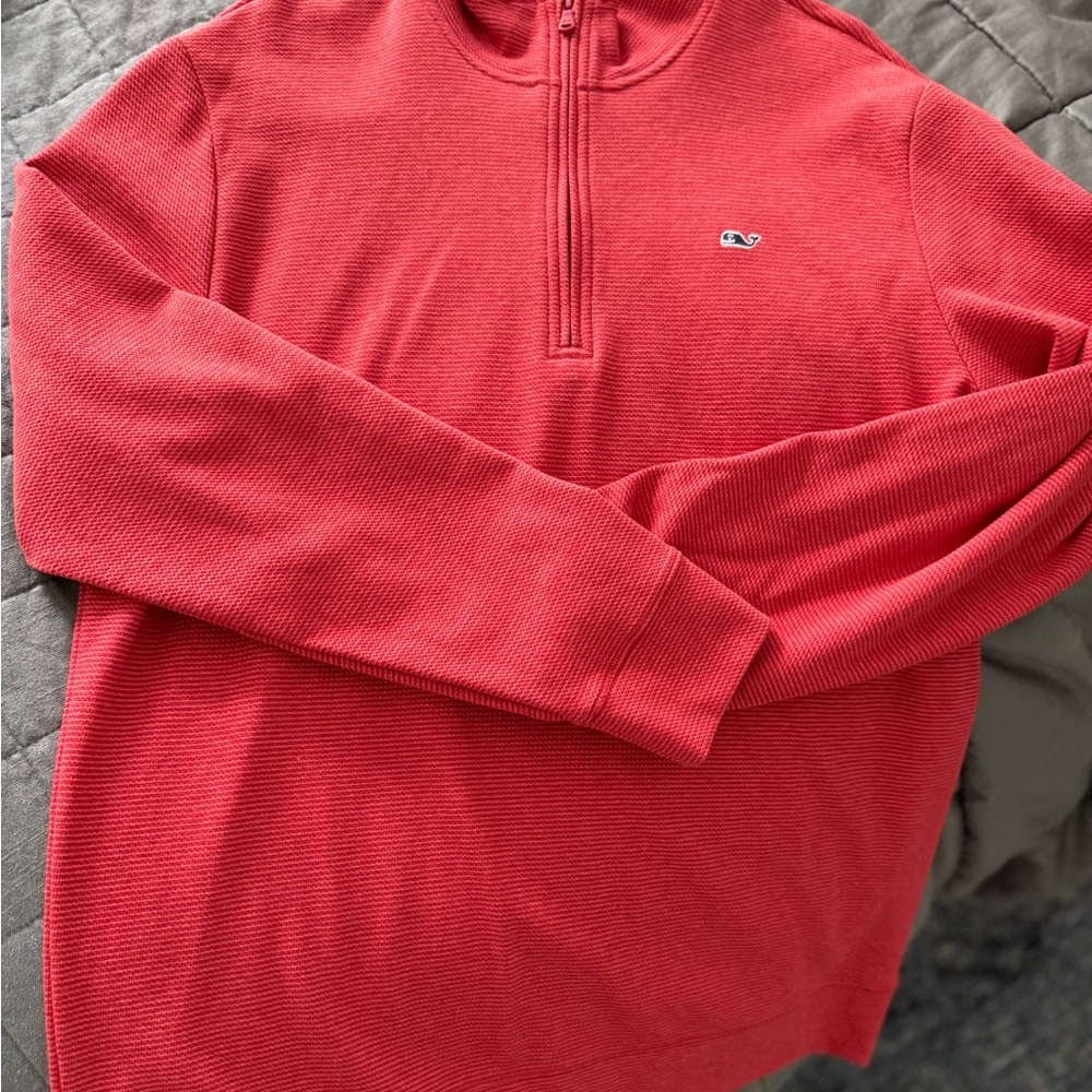 Vineyard Vines Red Performance Top